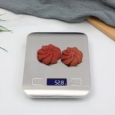 Digitale Keukenweegschaal. Keuken huishoudelijke weegschaal met lcd scherm, max gewicht 10kg