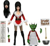 Elvira: Very Scary Xmas Elvira 8 inch Clothed Action Figure