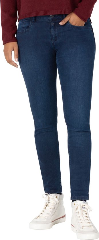 TIMEZONE Dames Jeans TIGHT SANYATZ skinny Fit Blauw 29W / 32L Volwassenen