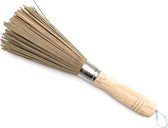 Bamboe lange handgreep reiniging, reinigingsbezem wok borstel bamboe pannen schone borstel bamboe lange greep voor huishoudelijke keukens, restaurants, reinigingsapparaten, pure natuurlijke producten