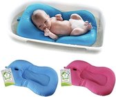 Tapis de bain bébé nouveau-né pliable bain bébé baignoire coussin chaise étagère nouveau-né baignoire siège nouveau-né kussen (rose rouge)