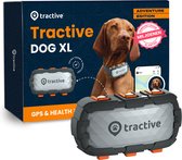 Tractive DOG XL Adventure - Gps hondenhalsband en gezondheidstracker - Grijs