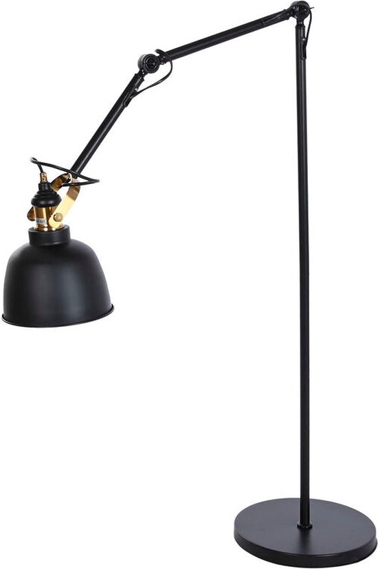 Vloerlamp DKD Home Decor 46 x 25 x 150 cm Zwart Metaal 220 V 50 W