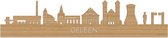 Skyline Geleen Bois de Bamboe - 120 cm - Décoration d'intérieur - Décoration murale - Plus de villes disponibles - Idée de salon - Art de la ville - Art des villes - Cadeau pour lui - Cadeau pour elle - Anniversaire - Mariage - WoodWideCities