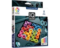 foto van SmartGames - IQ Gears - 120 opdrachten - denkspel met tandwielen - voor kinderen én volwassenen!