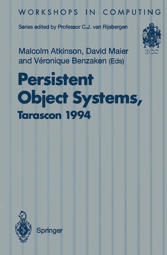 Persistent Object Systems - cover