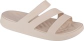 Crocs Getaway Strappy Sandal W 209587-160, Femme, Beige, Slippers, taille: 37/38