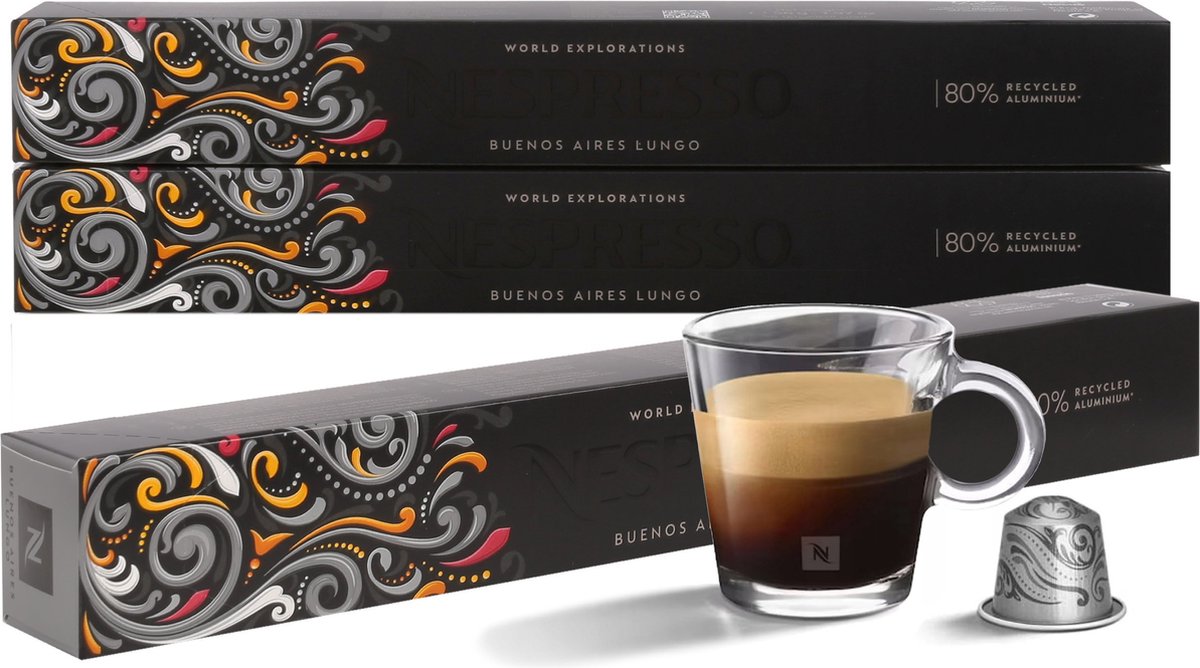 Buenos Aires Lungo Smaak Koffiecapsules NESPRESSO