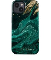BURGA Telefoonhoesje voor iPhone 14 - Schokbestendige Hardcase Hoesje - Emerald Pool