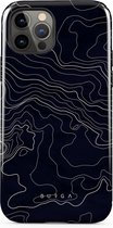 BURGA Coque de téléphone pour iPhone 12 PRO MAX - Coque rigide antichoc - Drifting Shores