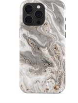 BURGA Telefoonhoesje voor iPhone 15 PRO - Schokbestendige Hardcase Hoesje - Snowstorm