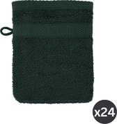Gant de toilette 15x21cm, dark green - SET/24