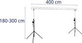 Éclairage de scène Singercon - standard jusqu'à 100 kg - trépied de levage - 1,80 à 3 m - truss