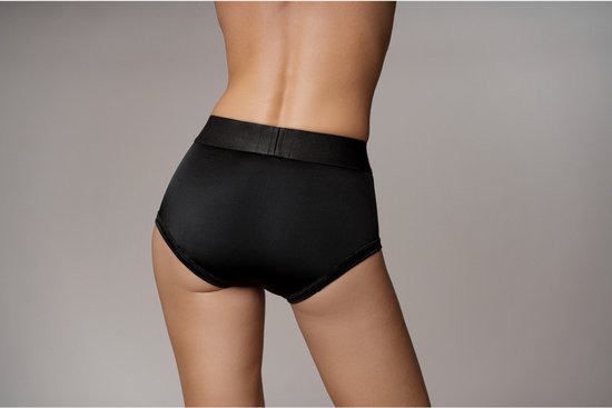 Coups de feu - Ouch! OU826BLKXSS1 - Slip Vibrant Strap-on - Noir - XS/ S