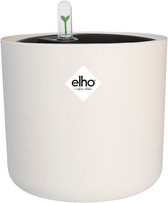 Elho B.for Soft Rond 22 avec Système D'Irrigation - 100% Recycled Plastic - Plant Pots Indoor - Ø 22 cm - Blanc