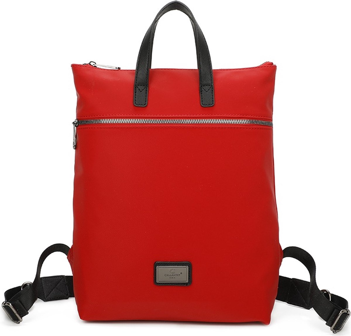 Gallantry - Dames Tas - Rugzak - Rugtas - Schooltas - Werktas - Rood