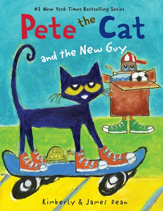 Pete the Cat- Pete the Cat and the New Guy - cover