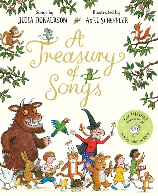A Treasury of Songs Book and CD Pack - cover