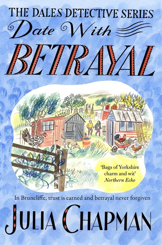 The Dales Detective Series7- Date with Betrayal - cover