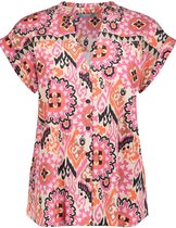 Geisha T-shirt Top 43232 20 000451 - Raspberry/coral Dames Maat - L