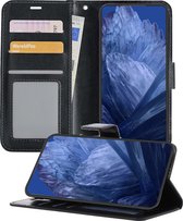 Étui adapté pour Google Pixel 8a Case Book Case Cover Wallet Cover Walletcase - Étui adapté pour Google Pixel 8a Case Bookcase Case - Zwart