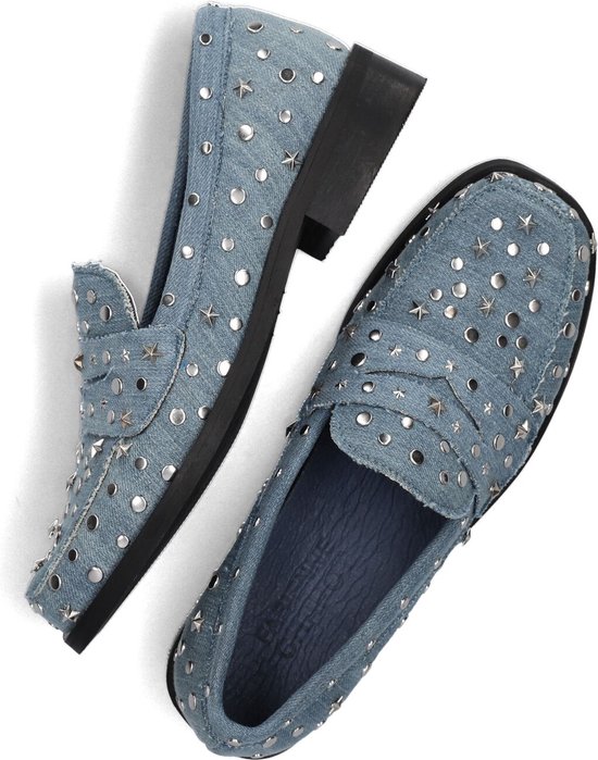 Fabienne Chapot Pim Studs Loafers - Instappers - Dames - Blauw - Maat 39