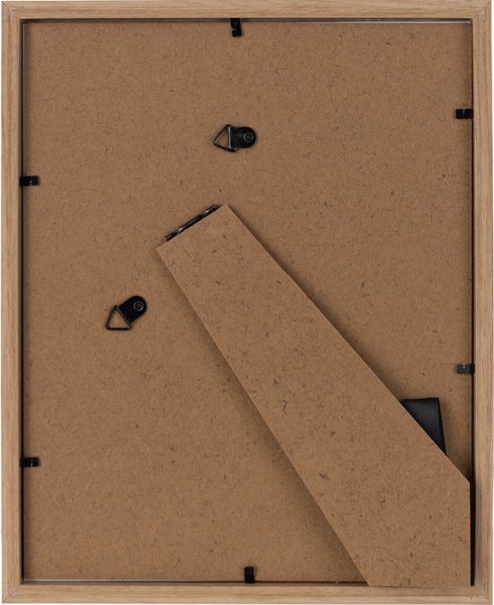 J-Line cadre photo Basic - bois - naturel - medium - 2 pièces