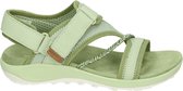 Merrell J006744 TERRAN 4 - Sandalen met hakDames Sandalen - Kleur: Groen - Maat: 39