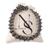 Nalussa's - Bracelet Dragon Viking - Bijoux Viking - Bracelet Dragon - Bracelet Homme - Bracelet Femme - Acier inoxydable - Acier chirurgical - 22 cm