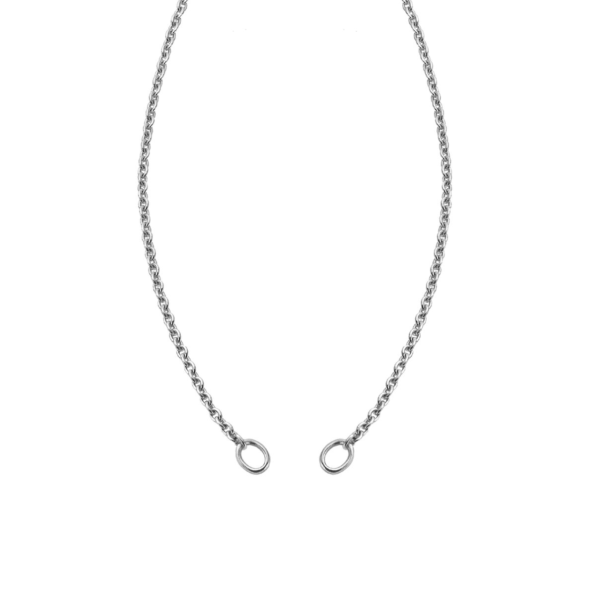 TI SENTO Dames Ketting - 925 zilver - Zilver - Maat 48 - 3524SI