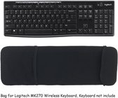 Neopreen stofdichte hoes draagtas Screenprotector met gaasvak voor Logitech MK270 Combo mechanisch toetsenbord en draadloze muis