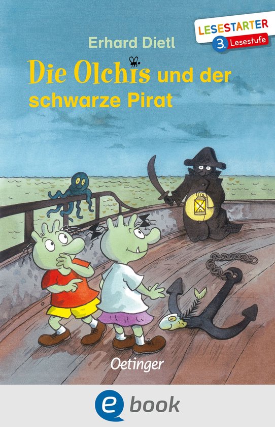 Lesestarter - Die Olchis und der schwarze Pirat - cover