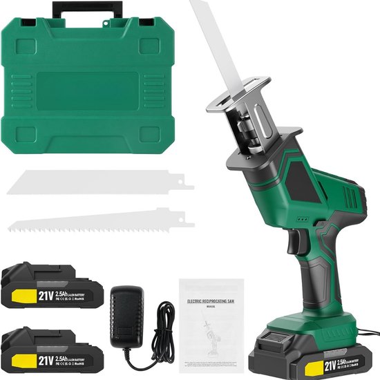 Reciprozaag Met Lage Trillingen - Pneumatische Snijmachine Met 3 Zaagbladen