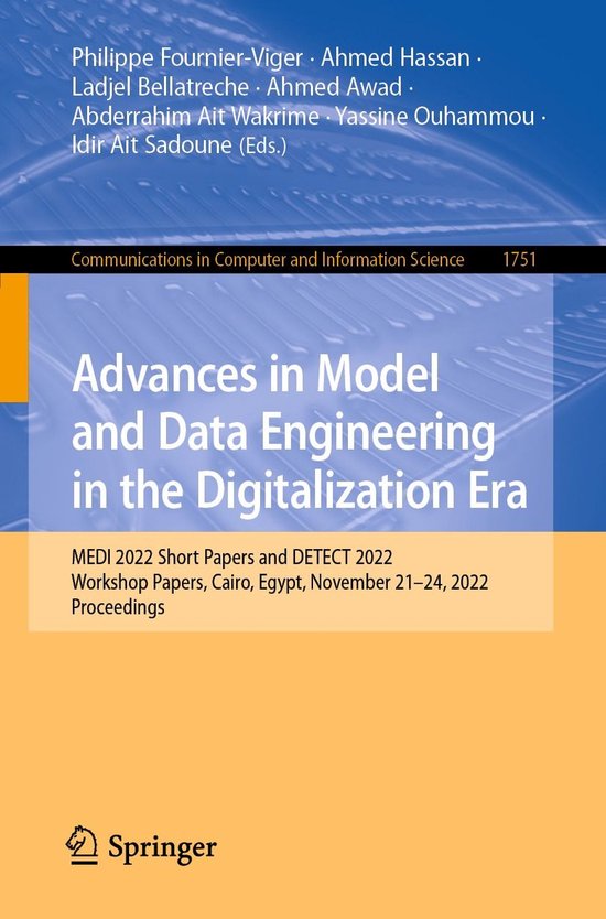 Springer Nature Proceedings Computer Science - Advances in M ... - cover