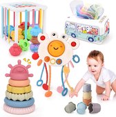 Kinderspeelgoed 1 2 & 3 Jaar - voor Meisjes en Jongens - Educatief Speelgoed - Montessori - Sensorisch - Speeltafel - Leren Spelen