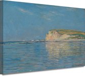 Eb bij Pourville, nabij Dieppe - Claude Monet schilderij - Zee wanddecoratie - Canvas schilderijen Landschap - Wanddecoratie landelijk - Canvas schilderij woonkamer - Muurkunst 90x60 cm