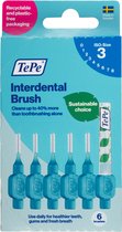 3x TePe Interdentale Ragers Original 0,6 mm Blauw 6 stuks