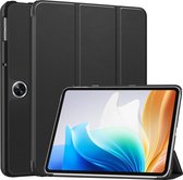 Case2go - Tablet hoes geschikt voor OnePlus Pad Go/ Oppo Pad Air2/Oppo Pad Neo - Tri-fold Case - Auto/Wake functie - Zwart