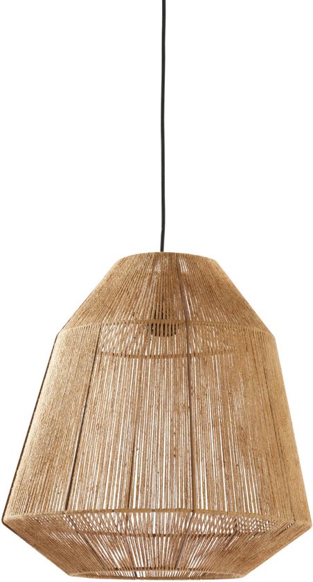 Light & Living Hanglamp Malva - Jute - Ø50cm - Botanisch - Hanglampen Eetkamer, Slaapkamer, Woonkamer