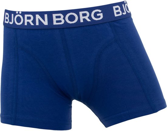 Björn Borg Boxershort Core - Onderbroeken - 5 stuks - Jongens - Maat 158-164 - Zwart, Blauw & Grijs - Björn Borg