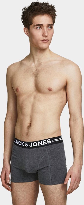 JACK&JONES ADDITIONALS JACLICHFIELD TRUNKS 3 PACK NOOS Heren Onderbroek - Maat L - JACK & JONES