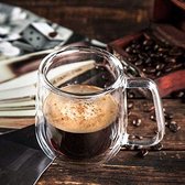 Theeglazenset – premium kwaliteit – luxe glazen koffie 6 Stuks