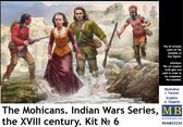 1:35 Master Box 35234 The Mohicans Indian Wars Series XVIIIth Kit No. 6 Plastic Modelbouwpakket