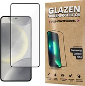 Screenprotector - Geschikt voor Samsung Galaxy S24 - Gehard Glas - Full Cover Tempered Glass - Case Friendly