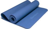 Bamboa Yogamat Blauw | 6mm | Anti-Slip | Optimale Grip | Sterke Yoga mat | Makkelijk schoon te houden