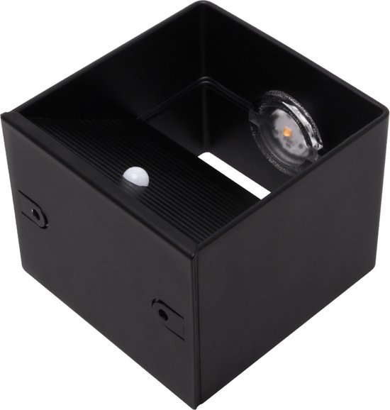LED Downlight - Facto Dury - PIR Bewegingssensor 360° Dag En Nacht Sensor 24w Warm Wit 2700k Opbouw Rond Mat Wit Osram Leds