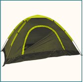 Tente HIXA - 1 personne - Vert - 200x120x100 cm - Polyester