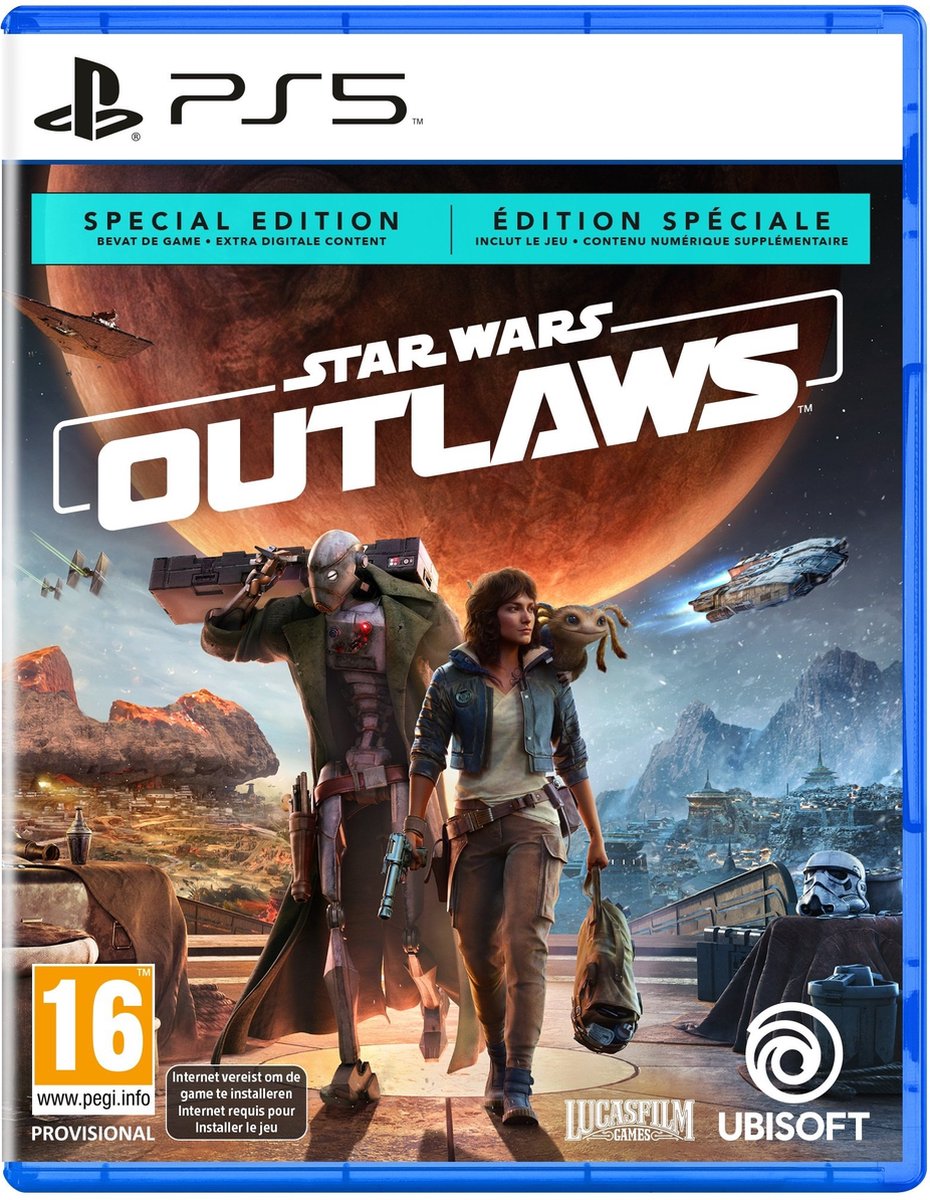 Star Wars Outlaws - Special Edition - PS5 op Prijzenvolger.com