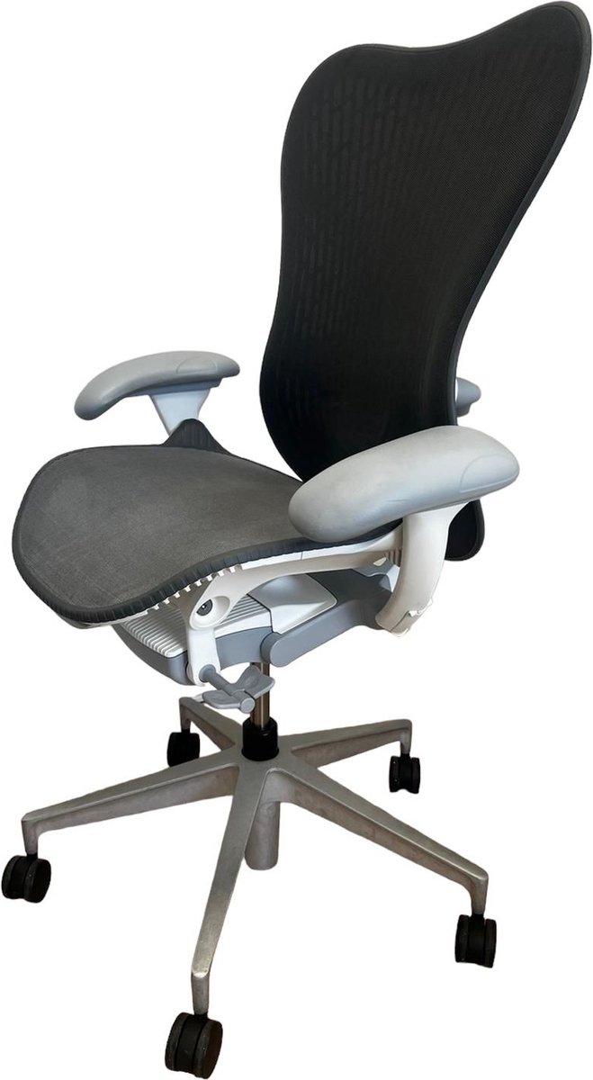 Offeco Herman Miller Mirra 2 grey white - Bureaustoel thumbnail 5