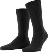 FALKE Lhasa Rib business & casual Chaussettes en laine hommes noir - Taille 43-46